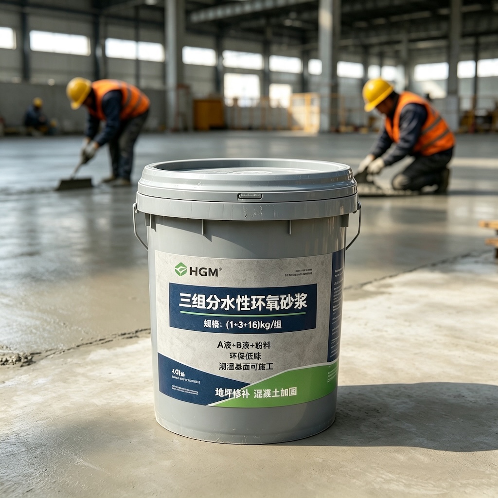 安义三组份水性环氧砂浆